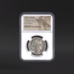 Kingdom of Characene GREEK COINAGE AR Tetradrachm year uncertain NGC ChVF
