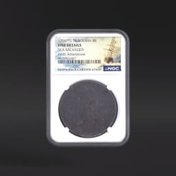1794PTS PR BOLIVIA 8R HMS Athenienne NGC FINEDETAILS