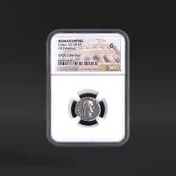 Galba, AD 68-69 ROMAN EMPIRE AR Denarius SPQR Collection NGC G