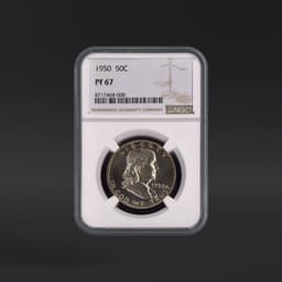 1950 50 Cents NGC PF67