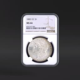 1882-CC One Dollar NGC MS66