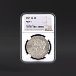 1885-CC One Dollar NGC MS65