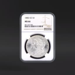 1882-CC One Dollar NGC MS66
