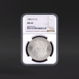 1882-CC One Dollar NGC MS63