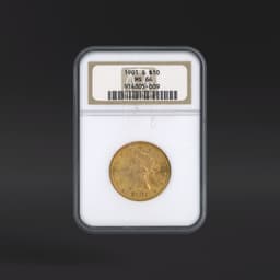 1901-S $10 Gold NGC MS64