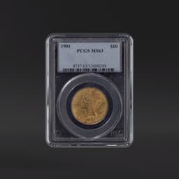 1901 $10 Gold PCGS MS63