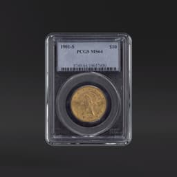 1901-S $10 Gold PCGS MS64