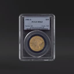 1901-S $10 Gold PCGS MS63