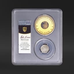 1836 10C S.S. Central America #2 (with Pinch) PCGS G04