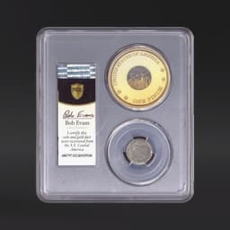 1820 10C Large 0 S.S. Central America #2 (with Pinch) PCGS FR02