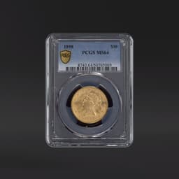 1898 $10 Gold PCGS MS64