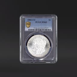 1882-CC One Dollar PCGS MS63