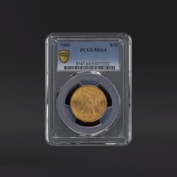 1901 $10 Gold PCGS MS64