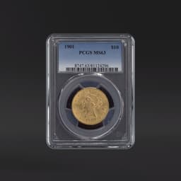 1901 $10 Gold PCGS MS63
