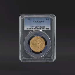 1894 $10 Gold PCGS MS64