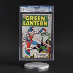 Green Lantern #1 CGC 7.0 Cream to Off-white Pages (DC Comics, 7-8/60) - Universal