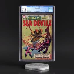 Showcase #27 CGC 7.5 Off-white to White Pages (DC Comics, 7-8/60)