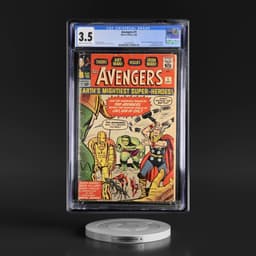 Avengers #1 CGC 3.5 Cream to Off-white Pages (Marvel Comics, 9/63)