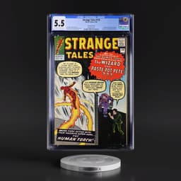 Strange Tales #110 CGC 5.5 Off-white to White Pages (Marvel Comics, 7/63) - Universal U.K. Price Variant