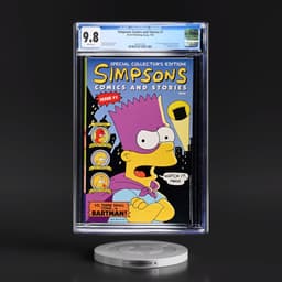 Simpsons Comics and Stories #1 CGC 9.8 White Pages (Welsh Publishing Group, 1993) - Universal