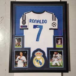 Cristiano Ronaldo – Real Madrid, Signed & Framed Jersey – Beckett Witnessed (BAS) COA