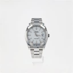 Rolex Datejust 41mm White Index Oyster