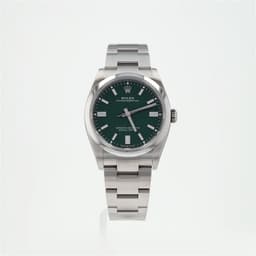 Rolex Oyster Perpetual 36mm Green Dial