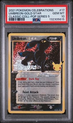 Umbreon-Gold Star