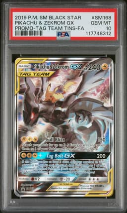 Pikachu & Zekrom GX