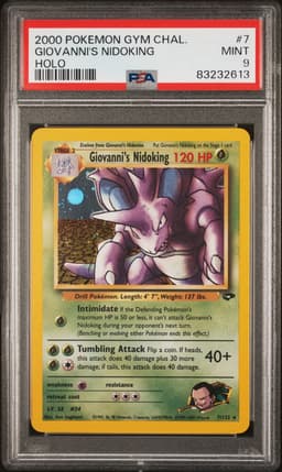 Giovanni's Nidoking