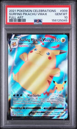 Surfing Pikachu VMAX