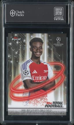 2025 Topps Total Football Finest Bukayo Saka #FF-4