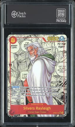One Piece Silvers Rayleigh #OP08-118 Two Legends Manga