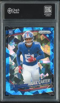 2025 Panini Prizm Abdul Carter #394 Blue Ice /99