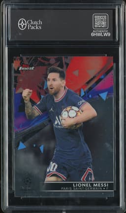 2021-22 Topps Finest UEFA Champions League Lionel Messi #1