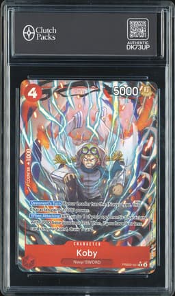 One Piece Koby #PRB02-001 Premium Booster Vol. 2 Rare Alternate Art