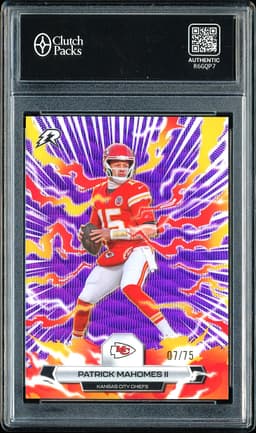 2026 Topps Resurgence Patrick Mahomes II #47 Purple /75