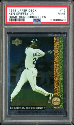 1998 Upper Deck Home Run Chronicles Ken Griffey Jr. #17 PSA 9