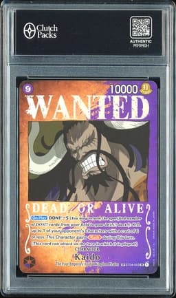 One Piece Kaido #ST04-003 Wanted SP