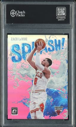 2021-22 Donruss Optic Splash! Zach LaVine #8 Pink /79