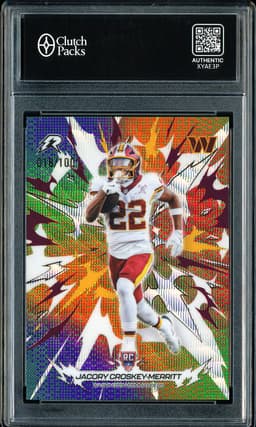 2026 Topps Resurgence Jacory Croskey-Merritt #198 Digital Surge /100