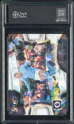 2023-24 Panini Select Premier League Field Level Erling Haaland #242 White Ice /85