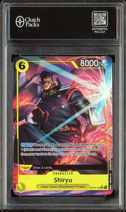 One Piece Shiryu #OP16-108 The Time of Battle Full Art SR