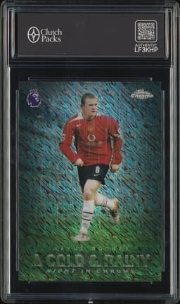 2026 Topps Chrome A Cold & Rainy Night in Chrome Wayne Rooney #CRN-25