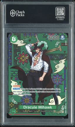 One Piece Dracule Mihawk #OP12-030 Legacy of the Master