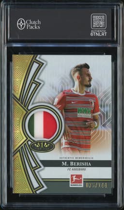 2022-23 Topps Tier One Mergim Berisha #TOR-MBE Relic /144