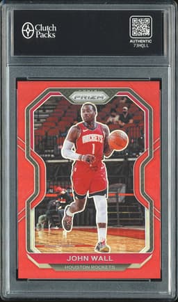 2020-21 Panini Chronicles Prizm Update John Wall #509 Red /149