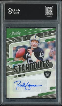2024 Panini Absolute Rich Gannon #SS-RGN Signature Standouts Green /25