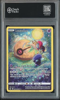 2023 Pokemon Crown Zenith Galarian Gallery Lunatone #GG11