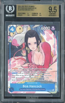 One Piece Boa Hancock #ST17-004 Illustration Box Vol.1 Promo BGS 9.5